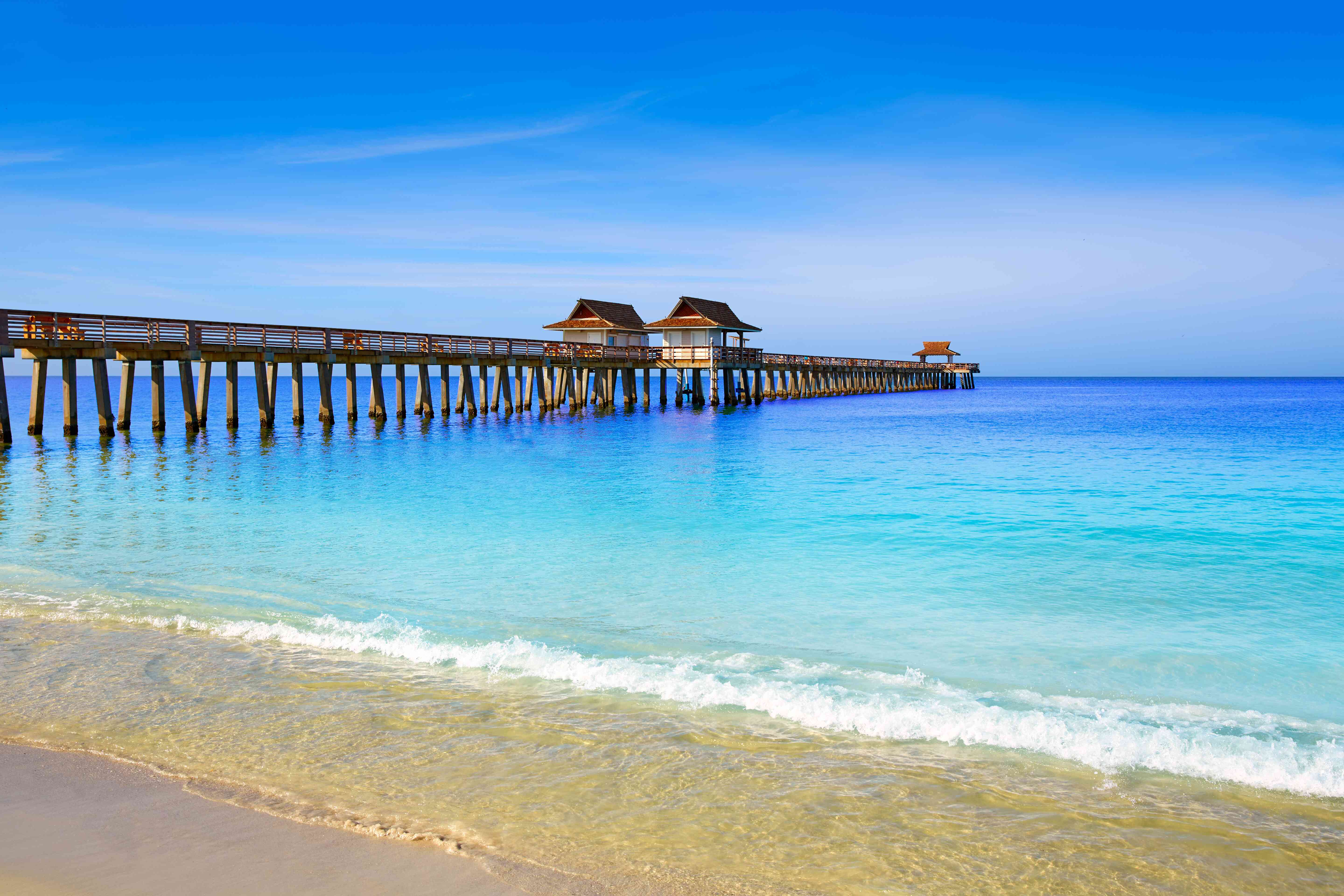 Pier on the beach